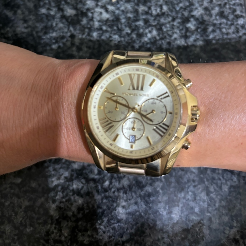 Michael Kors gold watch